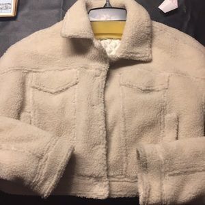 BDG - Cropped Fleece, Quilted Jacket